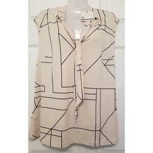 Jules & Leopard Women's Blouse Top Sleeveless New with Tags Plus Size 2X